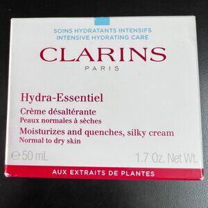 Clarins Hydra-Essentiel Cream Normal to Dry Skin 1.7 oz. Facial Moisturizer